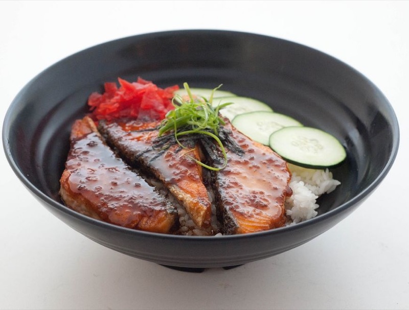 Salmon Teriyaki Don